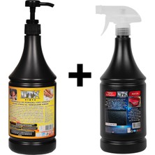 Sanayi Kimya Ponza'lı (Talaşlı) El Temizleme Kremi ( Sabunu) 1 kg & Yağmur Suyu Kaydırıcı, Hızlı Cila 1 Lt