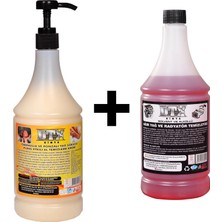 Sanayi Kimya Granüllü El Temizleme Kremi ( Sabunu ) 1 kg & Alkollü Intercooler Temizleme Sıvısı 500 ml