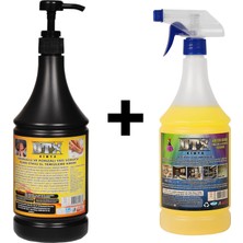 Sanayi Kimya Granürlü El Temizleme Kremi ( Sabunu ) 1 kg & 1 Lt Ixir Çok Amaçlı Temizleme Solisyonu 1 Lt