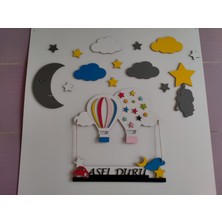 Mrc Hediye Sepeti Çocuk Odası Duvar Süsü
