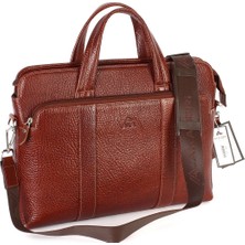 Aka Deri Kahverengi Laptop Evrak Çantası 258 63