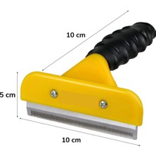 Aybastılı 10 cm Kedi Köpek Tarağı Fırçası Tüy Alıcı Toplayıcı Tarak Fırça