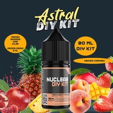 Nuclear Kimya Astral 30 60 100 ml Dıy Kit  Mango Çilek Nar Aroması 6  ml (Aroma Içerir )