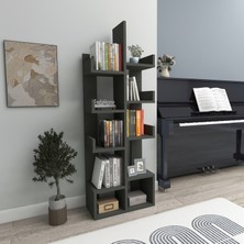 Enda Home Pamfilya 10 Bölmeli/Raflı Kitaplık Antrasit