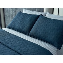 Doqu Home Arya Çift King Size Yatak Örtüsü - Antrasit