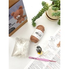 Hobianna Tığ Işi Mini Amigurumi Kiti - Ayıcık Ted