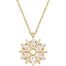 Altın Sepeti Altın Üçgen Taşlı Kartanesi Kolye