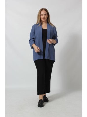 Moda Berray Büyük Beden Blazer Ceket