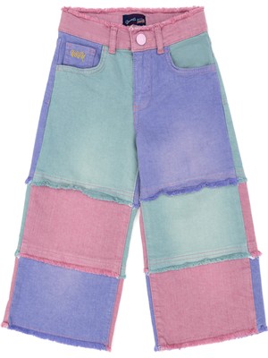 U.S. Polo Assn. Kız Çocuk Pembe Jean 50263904-Vr041