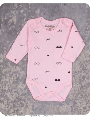 BabyToo Gözlük Star Desenli Uzun Kollu Bebek Badi