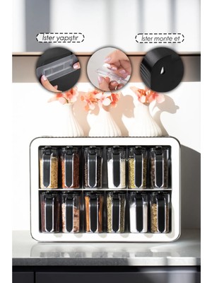 Violetta 12LI Baharatlık Set