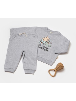 Baby Cosy Babycosy Organik Sweatshirt & Pantolon Takımı