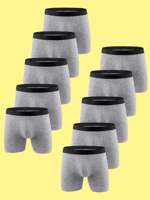 Mood Agenda Erkek Çocuk Pamuklu Boxer 10 Adet