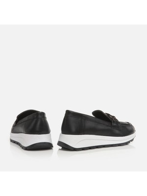 Hotiç 01AYH278230A100 Siyah Kadın Loafer