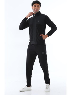 Piyera Erkek Dalgıç Kumaş Slim Fit Dar Paça Eşofman Takımı