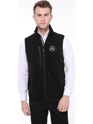 Uniprom Polar Yelek Mercedes Logolu 3 Cepli Siyah Erkek Iş Yeleği