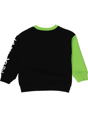 Panço Erkek Bebek Baskılı Sweatshirt