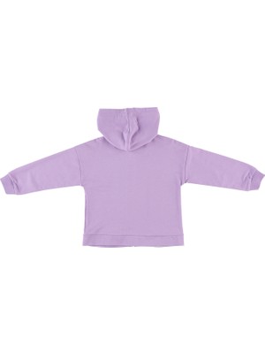 Panço Baskılı Fermuarlı Sweatshirt