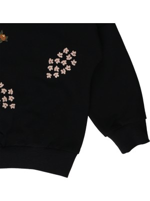 Panço Nakışlı Sweatshirt