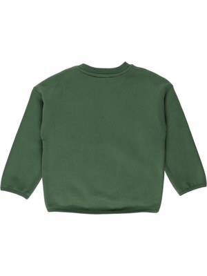 Panço Üç Boyut ve Nakış Detaylı Sweatshirt