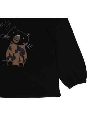 Panço Nakış Detaylı Örme Triko