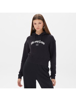 Tommy Hilfiger Crop Grunge Hoodie.bds Sweatshirt