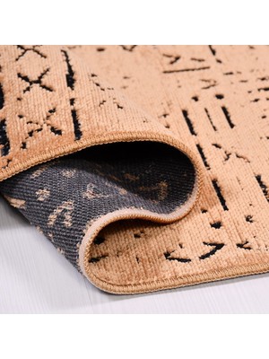 Halı Satıcısı Modern Şönil Kilim Kahve