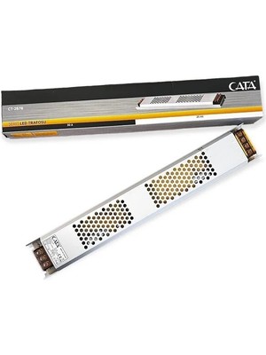 Cata 30 Amp. Şerit LED Trafosu (360W) (S.slim Frz)