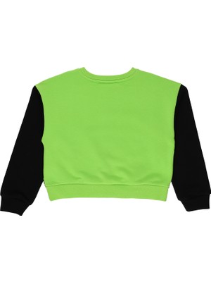 Panço Kız Çocuk Renkli Sweatshirt