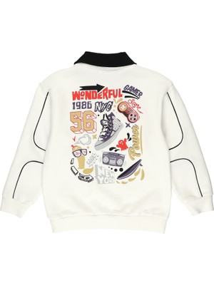 Panço Baskılı Sweatshirt