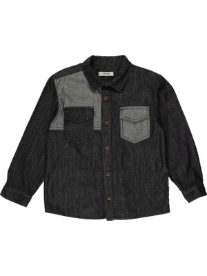Panço Erkek Çocuk Denim Gömlek
