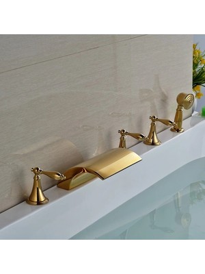 OEM Banyo Bataryası Küvet Jakuzi Ankastre Gold Altın Dore Yeni Şelale 5 Yıl Güvenceli