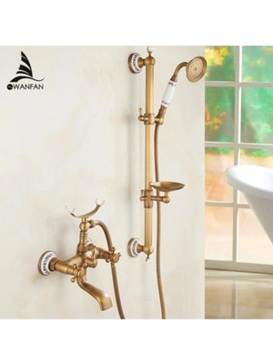 OEM Banyo Bataryası Duş Seti Antik Renk İthal 7 Yıl Garantili