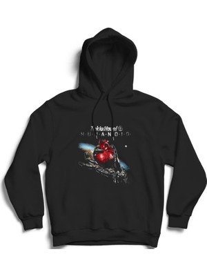 The Fame Tokio Hotel, Humanoid Rock Metal Grup Kapüşonlu Sweatshirt Hoodie