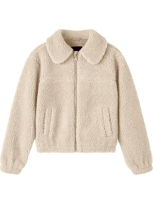 Name İt Nkfmakoa Teddy Peluş Kız Çocuk Mont