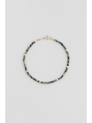 So CHIC Turmalin Taşlı 14 Ayar Altın Bileklik