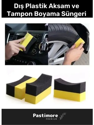 Pastimore Özel Üretim Ayna Çıta Araç Göğsü Oto Lastik Plastik Tampon Parlatma Süngeri