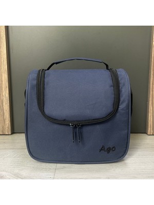 Ago Çanta Ago Lacivert Termos Çanta Küçük Boy Su Geçirmez Özellikli El / Omuz Çantası