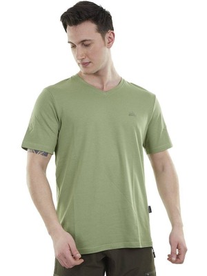 Alpinist Vortex Erkek T-Shirt Yeşil