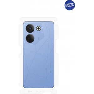 Tecno Camon 20 Pro Mat Arka ve Yan Koruyucu Tpu Film