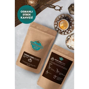 Tarihi Yarımada Kahvecisi Taze Çekilmiş, Orta Kavrulmuş ve Öğütülmüş Osmanlı Dibek Kahvesi 100 gr