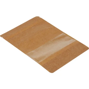 20x30x5 Cm-200 Adet Kraft Dar Pencereli Doypack