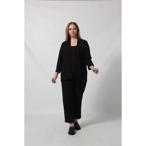 Moda Berray Büyük Beden Blazer Ceket