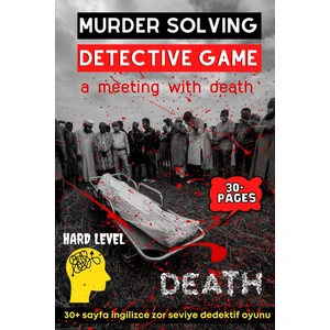 Detective Games - Who Is The Killer? - Murder Solving - Case File - Ingilizce Zor Dedektif Oyunu