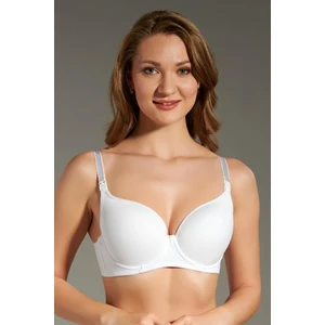 Kadın Boş Kap Balenli Beyaz Emzirme Sütyeni C3T3N8O300