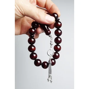 By Meral Efe Maskot Model Sıkma Kehribar Tesbih