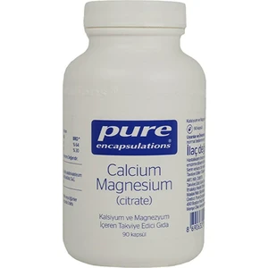 Encapsulations Calcium Magnesium (Citrate) 90 Kapsül