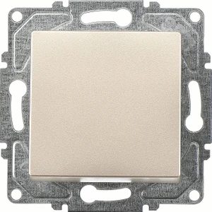 Günsan Elektrik Eqona Metalik Bej Anahtar Mekanizma