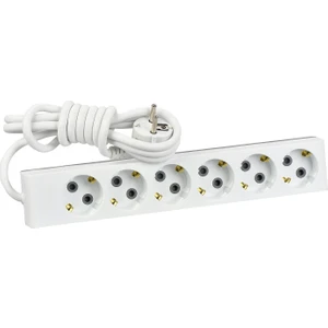 Günsan Elektrik Altılı Çocuk Korumalı Topraklı Grup Priz 2 Metre