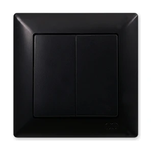 Günsan Elektrik Günsan Visage Metalik Siyah Komütatör